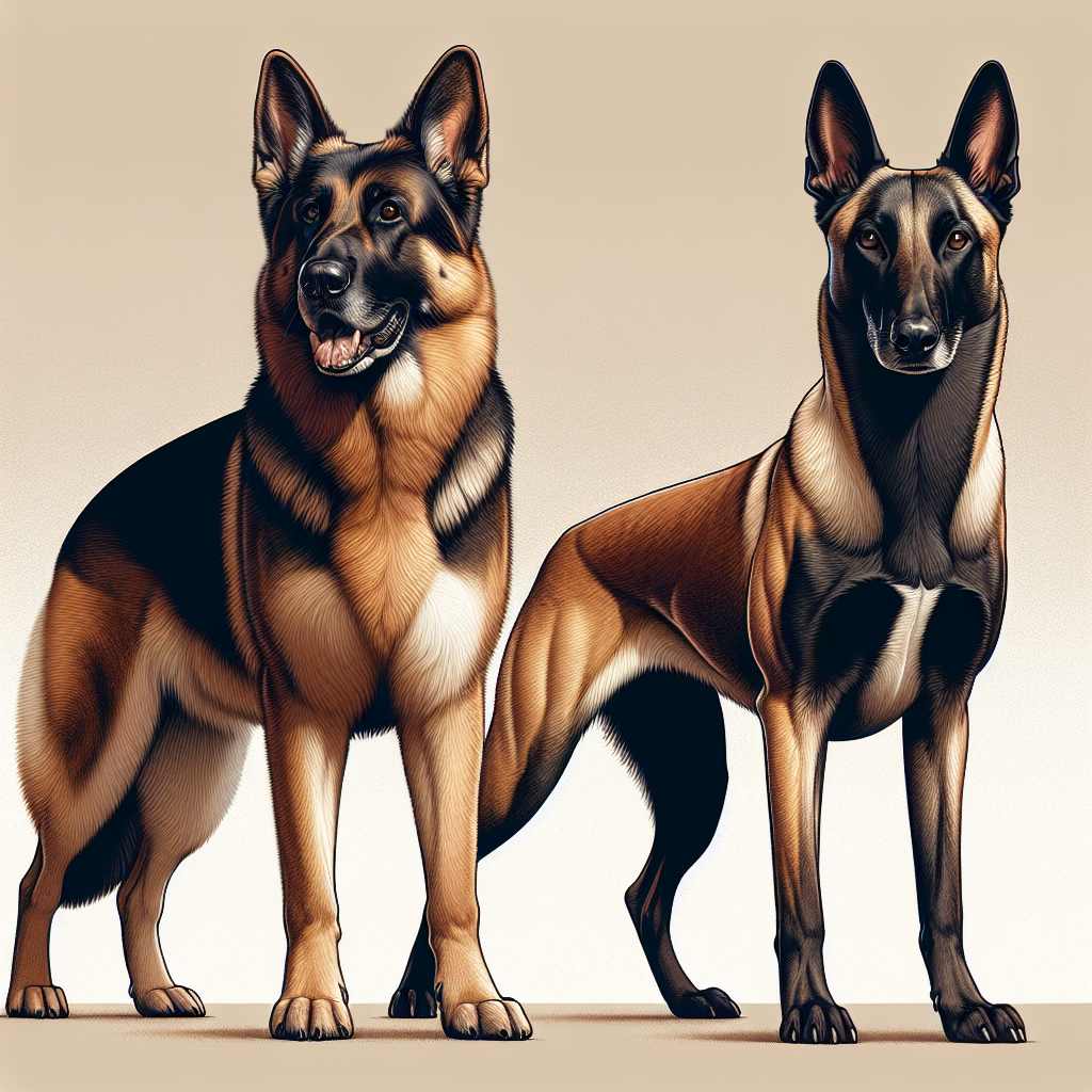 How Do You Distinguish Between German Shepherds And Belgian Malinois?