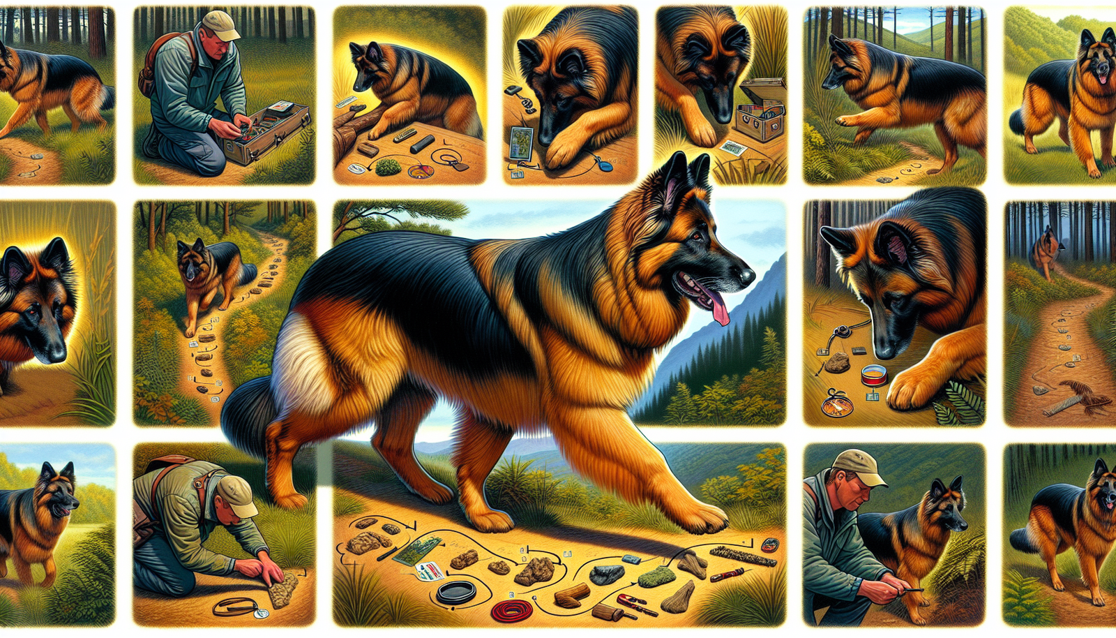 Are There Specific Tracking Exercises Suitable For A Bohemian Shepherd?