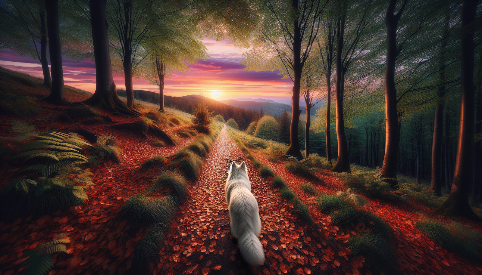 What Are The Ideal Locations For Hiking With A White Shepherd?