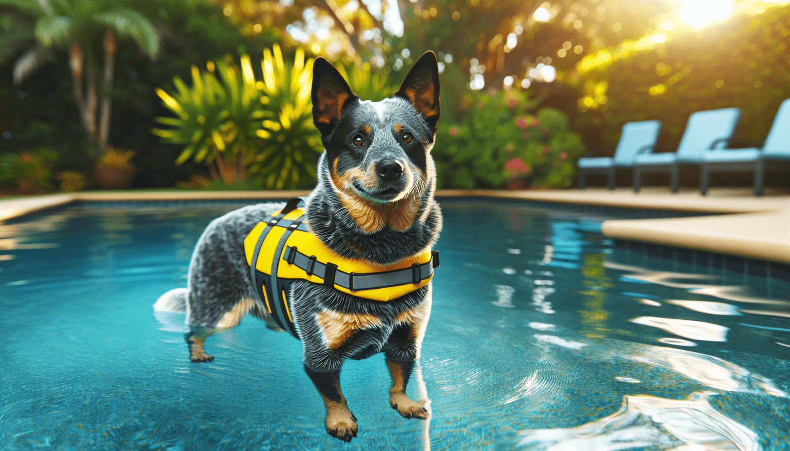 Can I Teach My Australian Cattle Dog To Swim In A Backyard Pool?