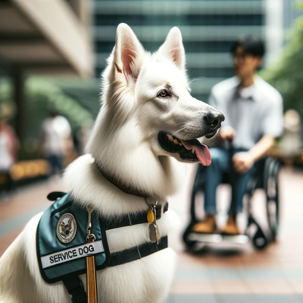 Are White Shepherds Good Service Dogs?