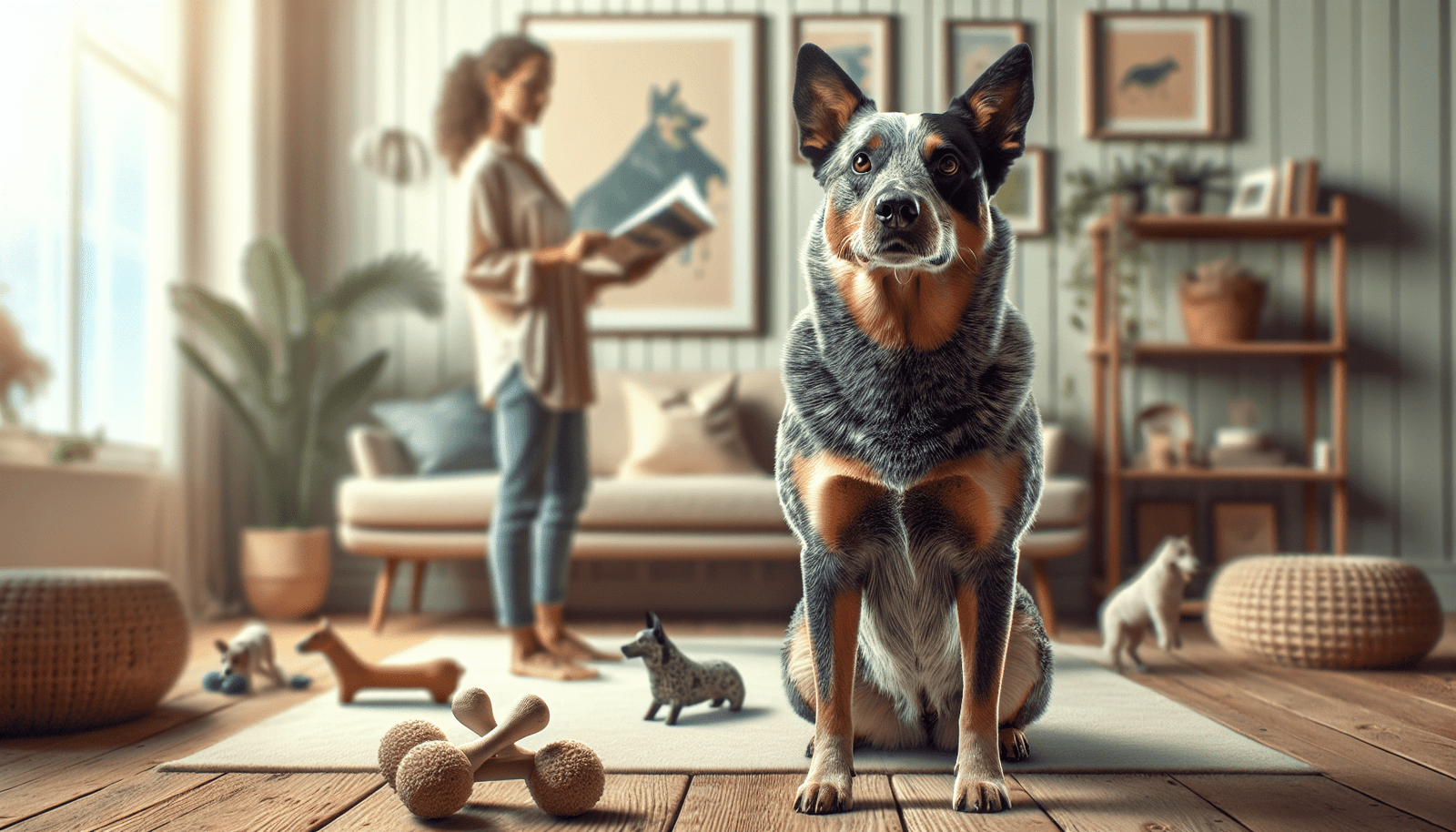 How Can I Discourage Herding Behavior In My Australian Cattle Dog At Home?